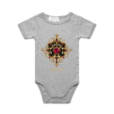 Jewelled Gold Ruby Red Thumbnail