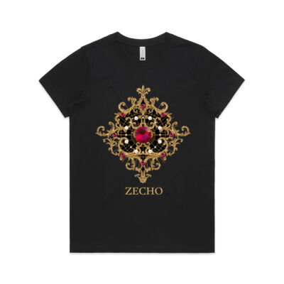 Jewelled Gold Ruby Red Thumbnail