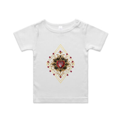 Jeweled Gold Heart Thumbnail