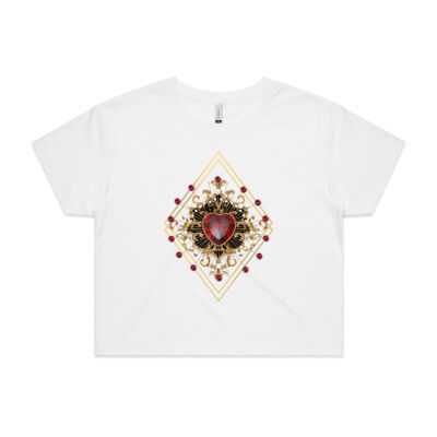 Jeweled Gold Heart Thumbnail