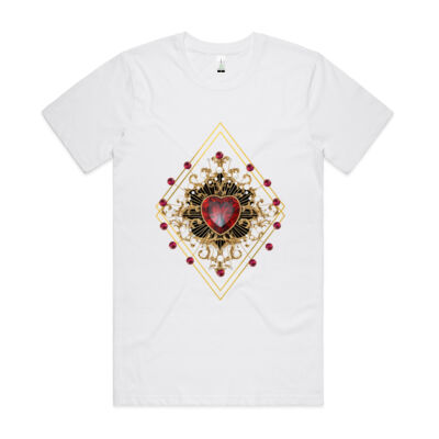 Jeweled Gold Heart Thumbnail