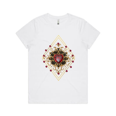 Jeweled Gold Heart Thumbnail