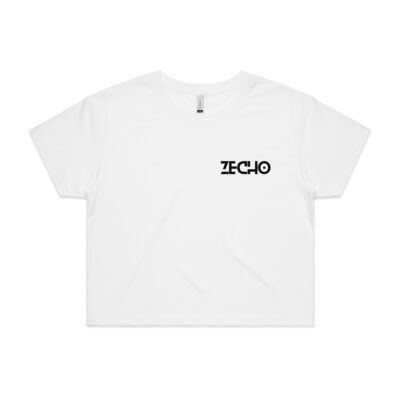 Zecho Sk8 Black - AS COLOUR - Women's Crop Tee Thumbnail