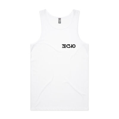 Zecho Sk8 Black - AS Colour - Men's Lowdown Singlet Thumbnail