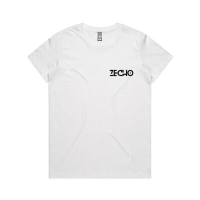 Zecho Sk8 Black - AS Colour - Women's Maple Crew Tee Thumbnail